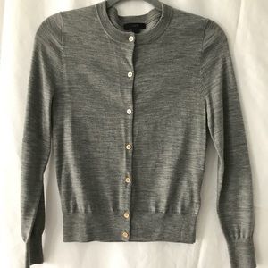J.Crew Button-down Cardigan in Grey